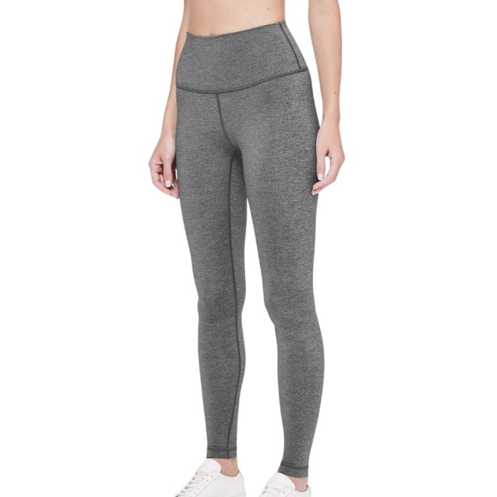 Lululemon Wunder Under Hi-Rise Tight Luxtreme 28" Heathered Black Yoga Leggings